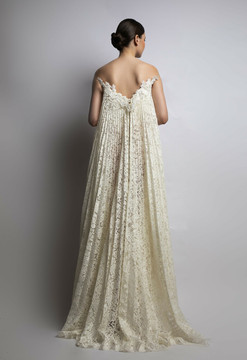 Strapless Patterned Gown Strapless Patterned Gown