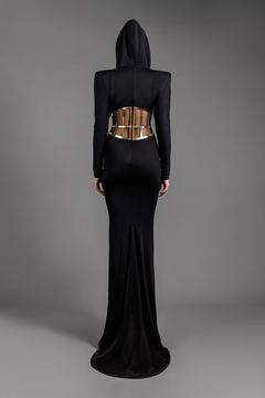 Hooded Jersey Gown Hooded Jersey Gown
