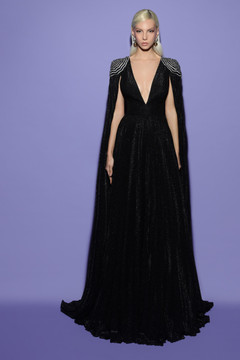 Caped Shoulders POMPEI Gown Caped Shoulders POMPEI Gown