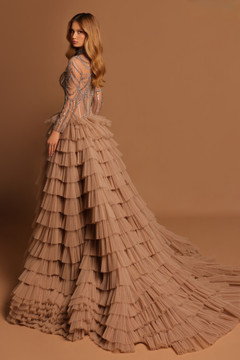 Illusion Embroidered NOMI Gown Illusion Embroidered NOMI Gown