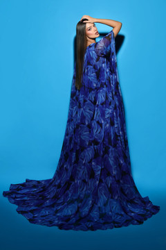 Caped ESME Gown Caped ESME Gown