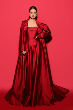 Strapless KRISTEN Gown with Jacket Strapless KRISTEN Gown with Jacket