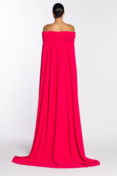 Off Shoulder Crepe Jumpsuit Off Shoulder Crepe Jumpsuit