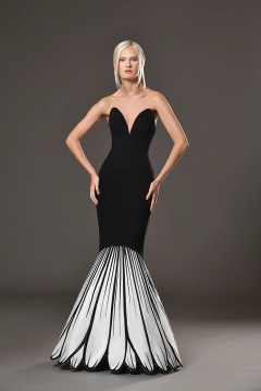 Strapless Petal Dress Strapless Petal Dress