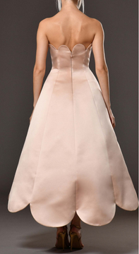 Strapless Open Back Gown Strapless Open Back Gown