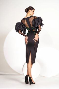Beaded Bodice Long Sleeve Dress Beaded Bodice Long Sleeve Dress
