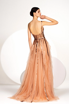 Sweetheart Tulle and Sequined Gown Sweetheart Tulle and Sequined Gown