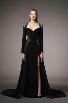 Long-Sleeve Embroidered Dress Long-Sleeve Embroidered Dress
