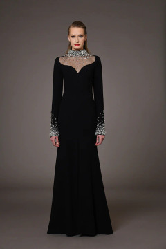 Crystal Embroidered Dress Crystal Embroidered Dress