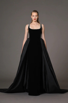 Sleeveless Overskirt Dress Sleeveless Overskirt Dress