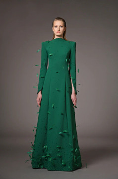 Feather and Crystal Dress Feather and Crystal Dress
