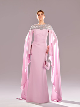 Draped Long Sleeve Dress Draped Long Sleeve Dress