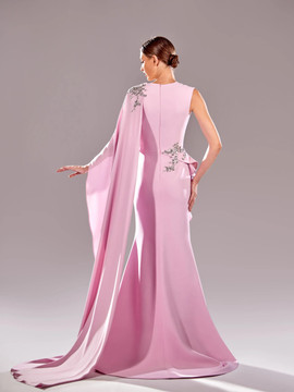 V-Neck Draped Sleeve Dress V-Neck Draped Sleeve Dress