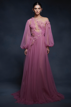 Grecian Tulle Gown Grecian Tulle Gown