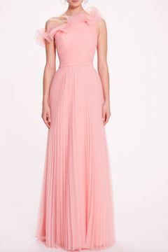 Off-Shoulder Organza Gown Off-Shoulder Organza Gown