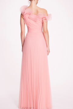 Off-Shoulder Organza Gown Off-Shoulder Organza Gown