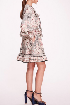 Collar Neck Printed Dress Collar Neck Printed Dress