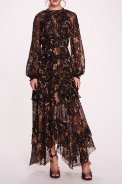Long Billowy Sleeve Dress Long Billowy Sleeve Dress