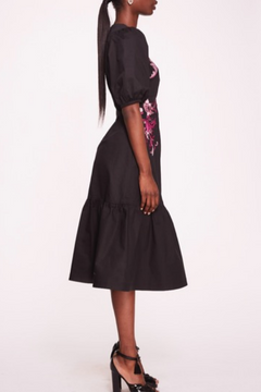 Short Sleeve A-line Midi Dress Short Sleeve A-line Midi Dress
