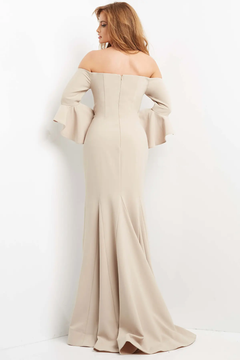Off Shoulder Bell Sleeve Gown Off Shoulder Bell Sleeve Gown