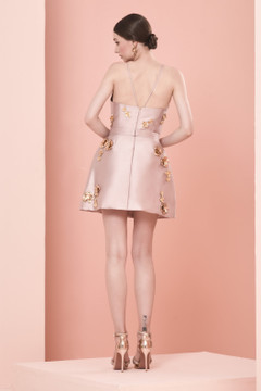 Silk Gazar Mini Dress Silk Gazar Mini Dress