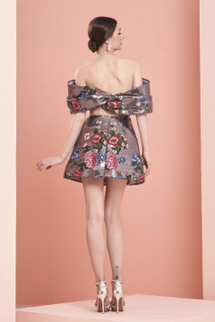 Embroidered Sequin Mini Dress Embroidered Sequin Mini Dress