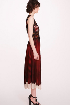 Sleeveless Printed Midi Dress Sleeveless Printed Midi Dress