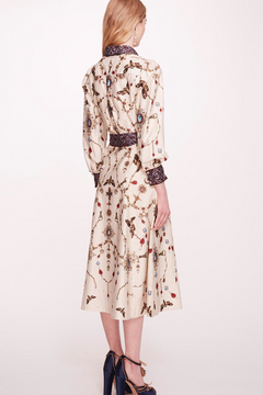 Printed Cotton Midi-Shirtdress Printed Cotton Midi-Shirtdress