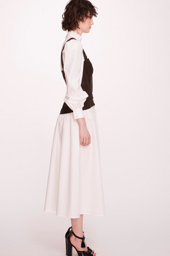 Long Sleeve Cotton Midi Dress Long Sleeve Cotton Midi Dress