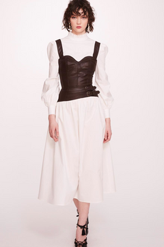 Long Sleeve Cotton Midi Dress Long Sleeve Cotton Midi Dress