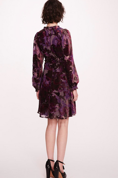 Velvet Burnout Mini Dress Velvet Burnout Mini Dress