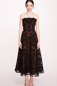 Strapless Corded Lace-Dress Strapless Corded Lace-Dress
