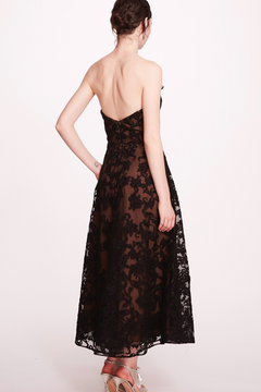 Strapless Corded Lace-Dress Strapless Corded Lace-Dress