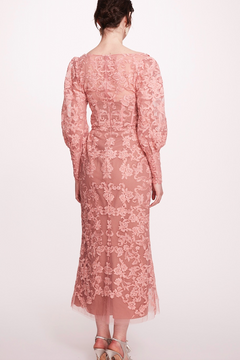 Long Sleeve Corded Lace Dress Long Sleeve Corded Lace Dress