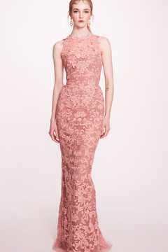Sleeveless Corded Lace Dress Sleeveless Corded Lace Dress
