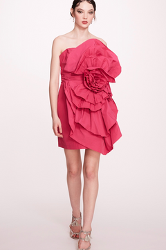 Sleeveless Flower Mini-Dress Sleeveless Flower Mini-Dress