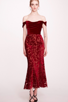 Off Shoulder Velvet Dress Off Shoulder Velvet Dress