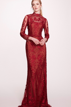 Long Sleeve Tulle Evening Dress Long Sleeve Tulle Evening Dress