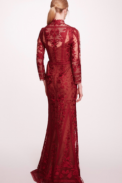 Long Sleeve Tulle Evening Dress Long Sleeve Tulle Evening Dress