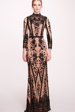 Long Sleeve Tulle Evening-Dress Long Sleeve Tulle Evening-Dress