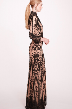 Long Sleeve Tulle Evening-Dress Long Sleeve Tulle Evening-Dress
