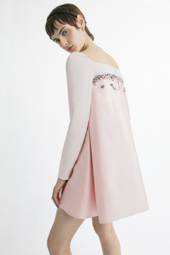 Embellished Square Neck Mini Dress Embellished Square Neck Mini Dress