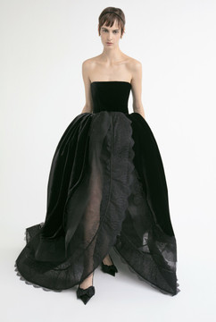 Strapless Gown with Full Skirt Strapless Gown with Full Skirt