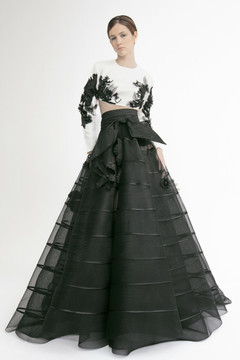Long Sleeve Top with A-Line Skirt Long Sleeve Top with A-Line Skirt
