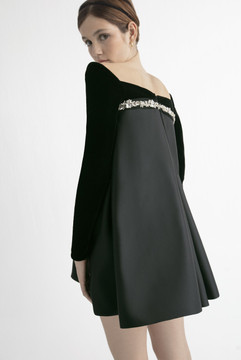 Square Neck Mini Dress Square Neck Mini Dress