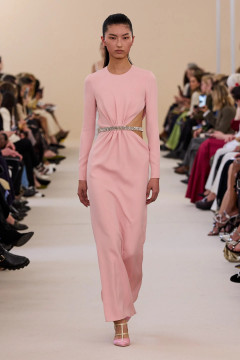 Cut-Out Crepe Gown Cut-Out Crepe Gown