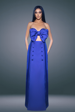 Strapless Bow Bodice Dress Strapless Bow Bodice Dress