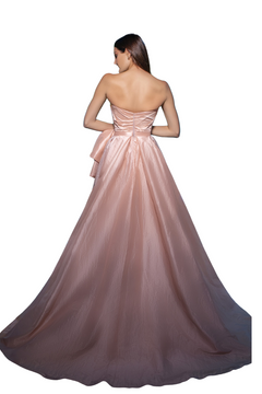 Sleeveless Taffeta Evening Gown Sleeveless Taffeta Evening Gown