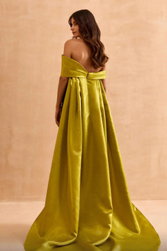 Off Shoulder Gown with Sweep Train Off Shoulder Gown with Sweep Train