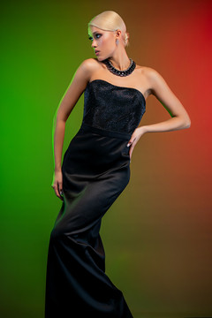 Midnight Satin Gown Midnight Satin Gown